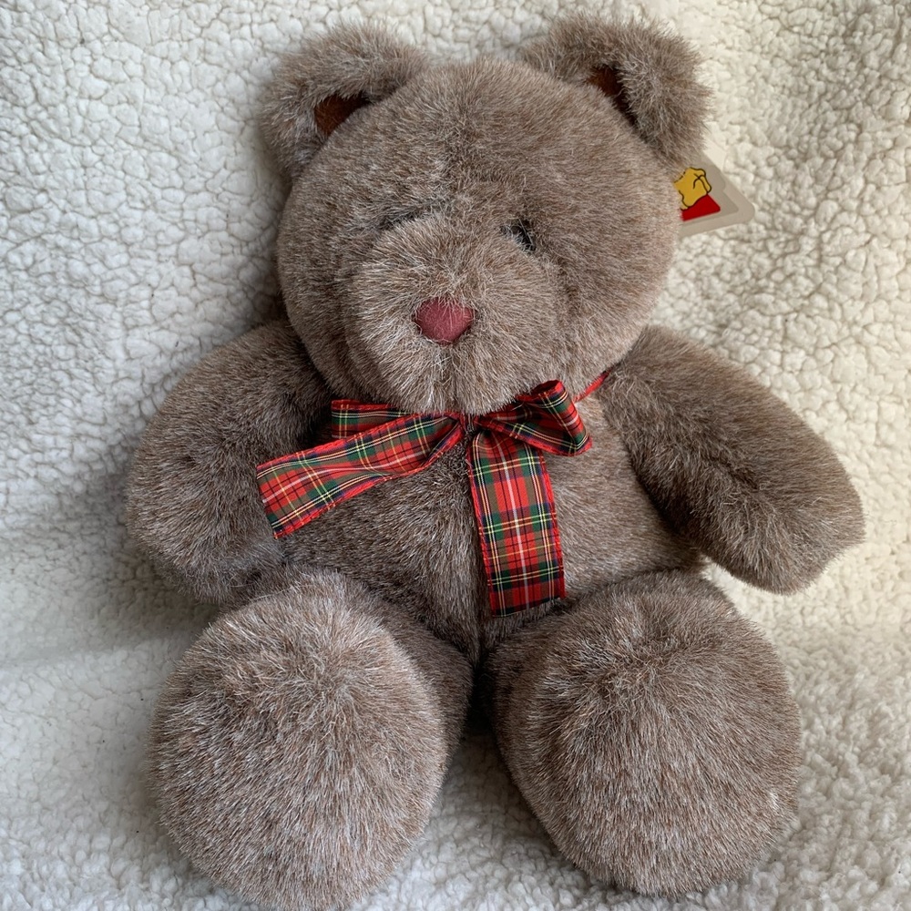 DAKIN Vintage 1990 Joy Bear w Tags Plush Stuffed Animal Toy